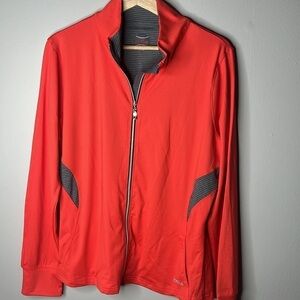 Women’s XL Orange Full Zip Bolle